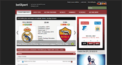 Desktop Screenshot of betxpert.co.uk